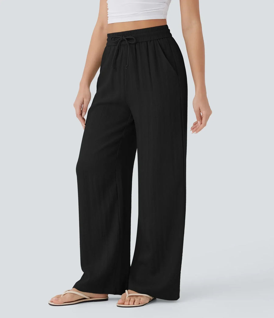 Zafeiria - Elegant Linen Pants