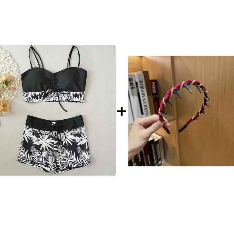 Reese | Women's Two-Piece Swimsuit with Print