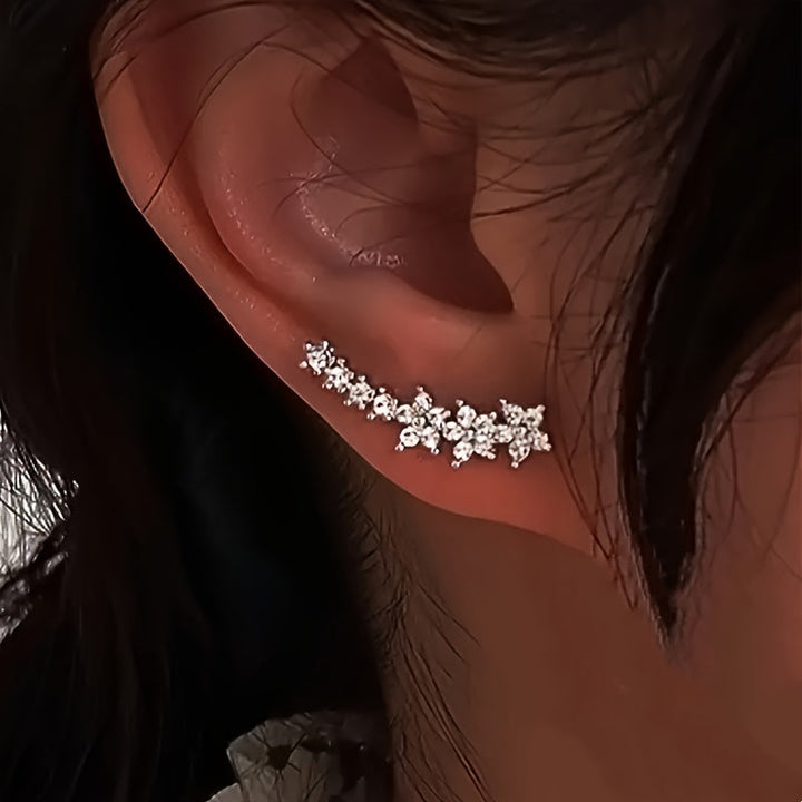 Soreya™ Elegant Floral Earrings with Timeless Style