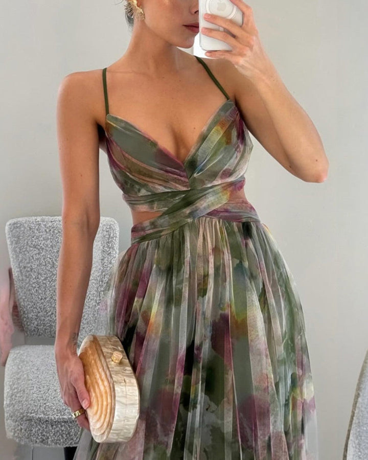 Elara - Floral Maxi Dress