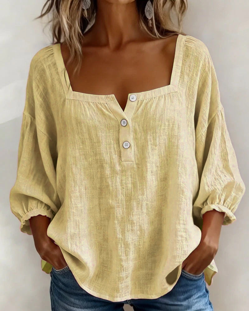 Zella | Elegant Blouse with Fluid Cut and Sophisticated Style