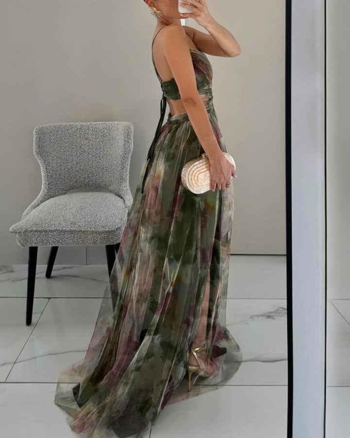 Elara - Floral Maxi Dress