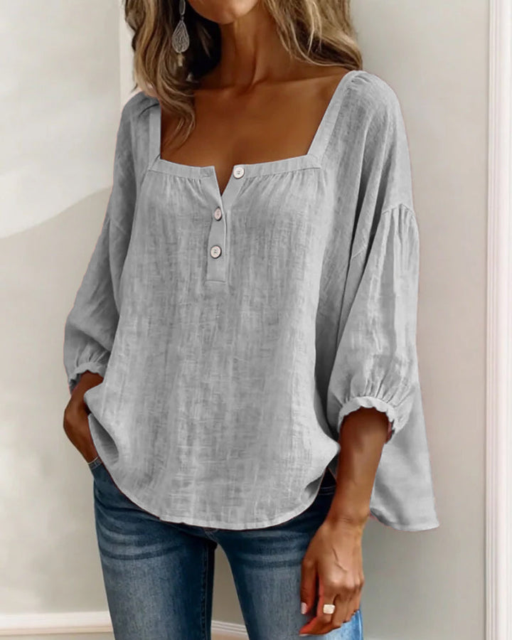 Zella | Elegant Blouse with Fluid Cut and Sophisticated Style