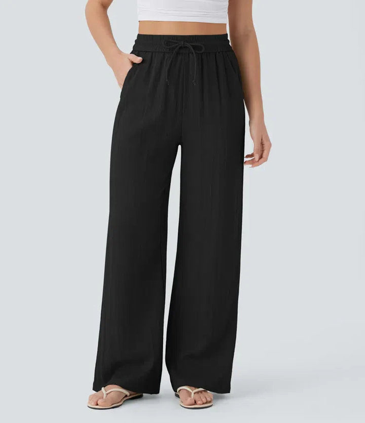 Zafeiria - Elegant Linen Pants