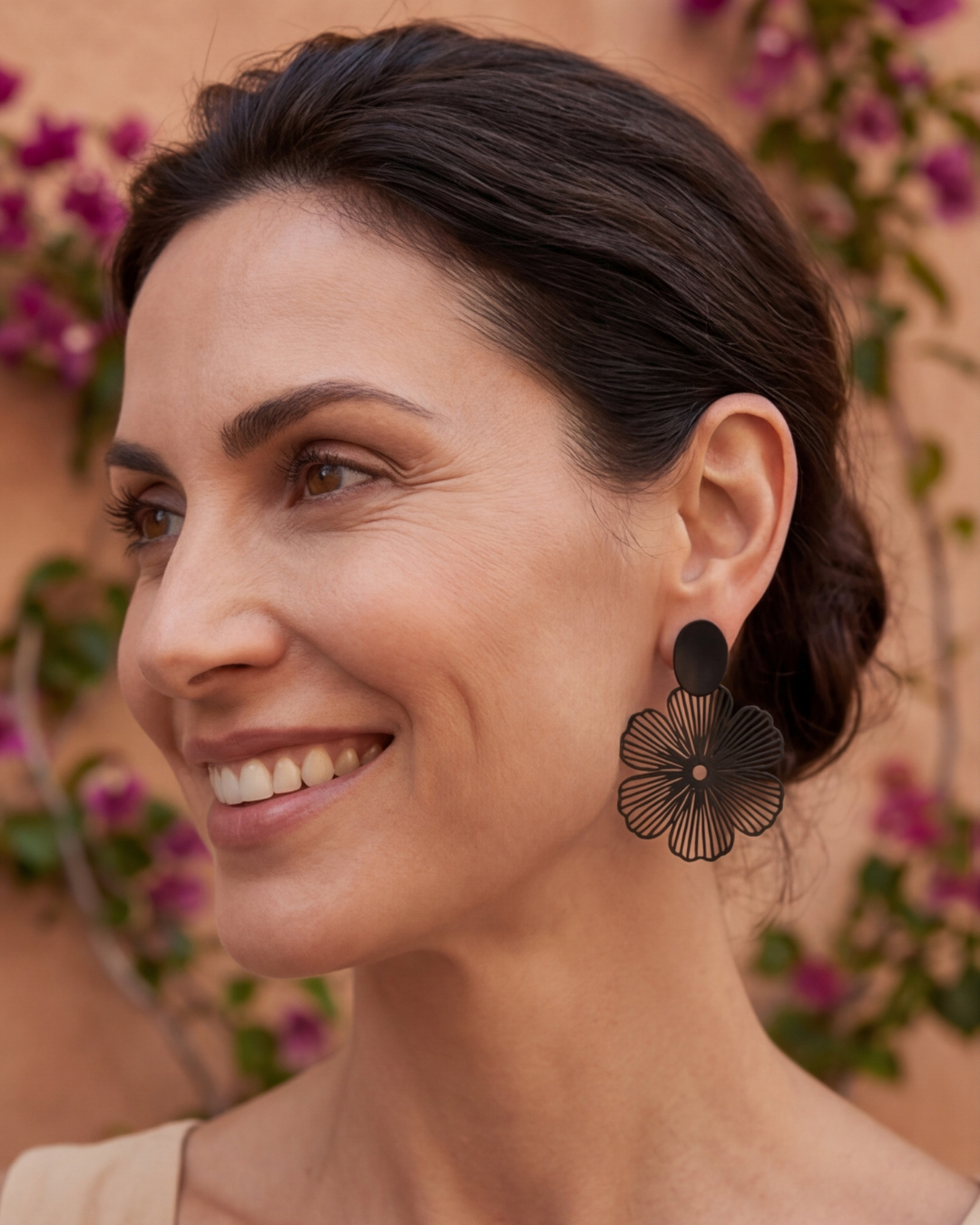 Fiore Non-Pierced Clip-On Earrings
