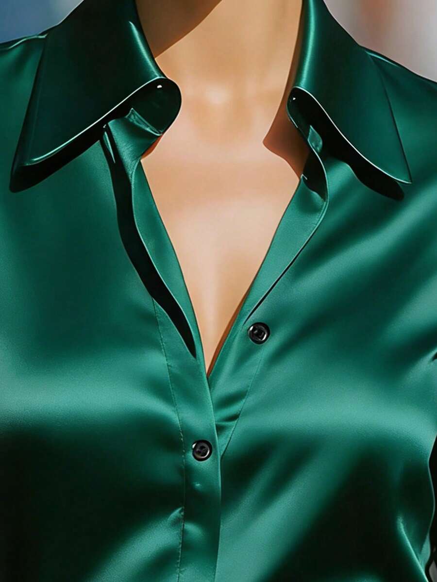 Ellery | Elegant Blouse with Sheer Sleeves