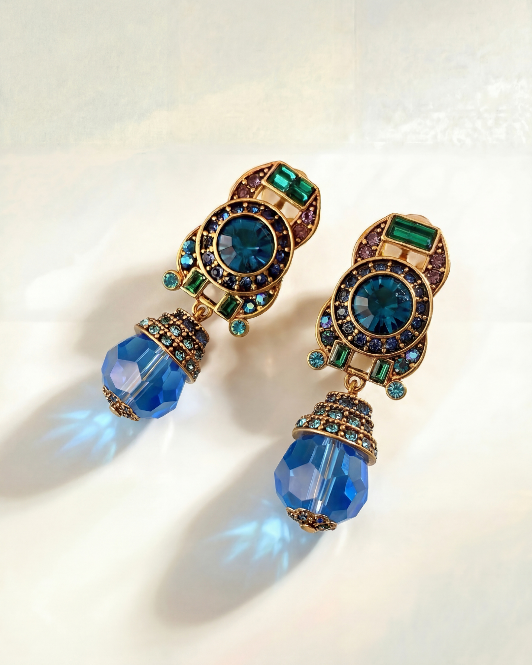 Coralia Non-Pierced Clip-On Earrings