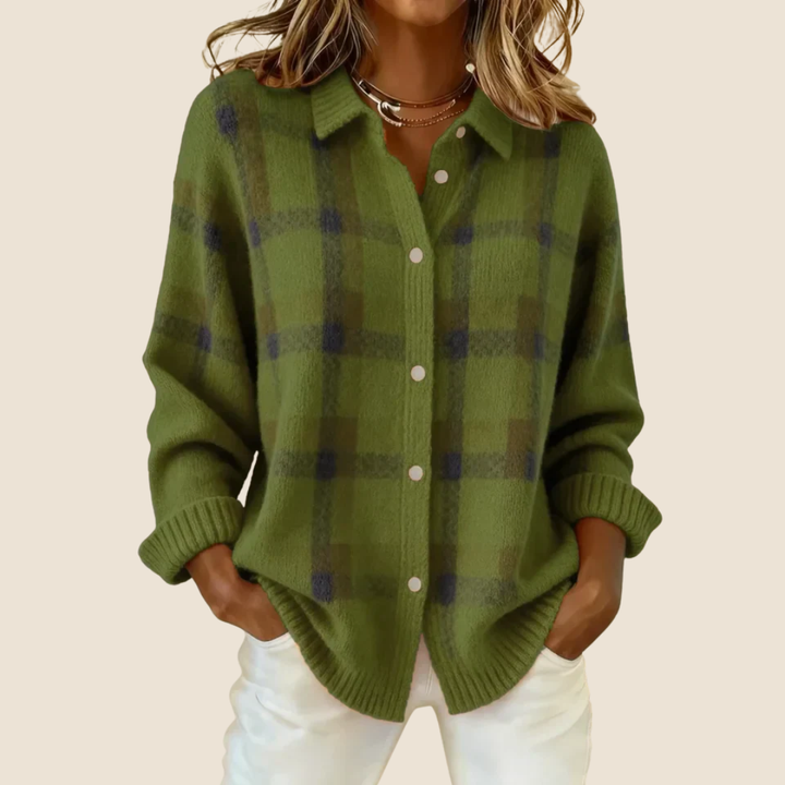 Zinhle™ | Plaid Cardigan