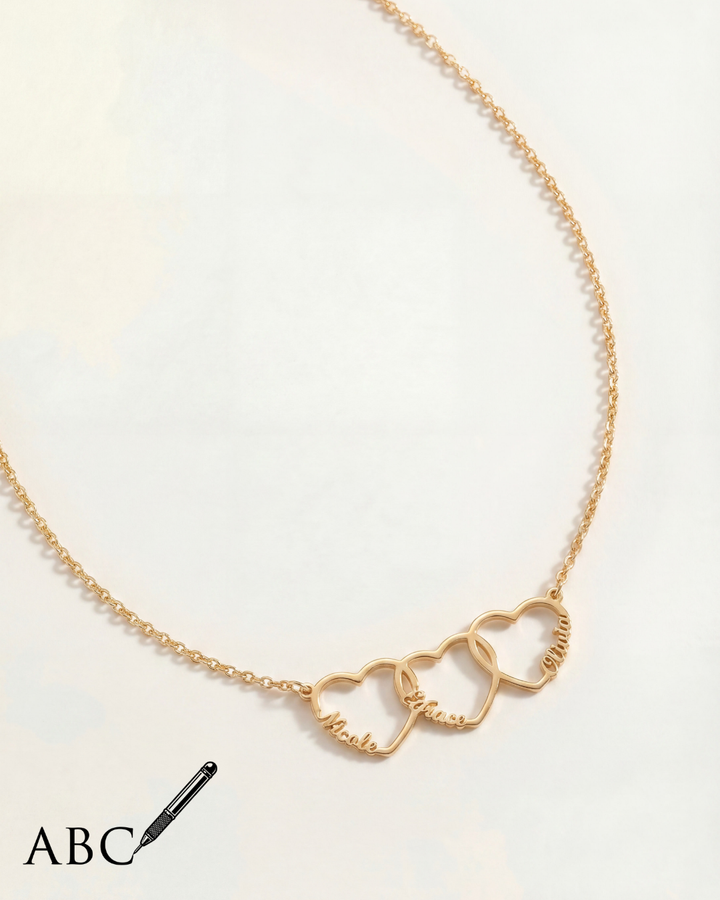 Aurore Necklace: Personalized Words of Choice