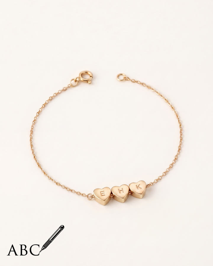 Customizable Suraya Bracelet with Your Chosen Initials