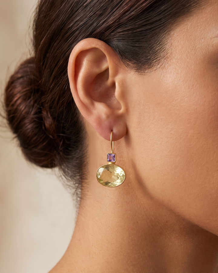 Zelina Statement Earrings