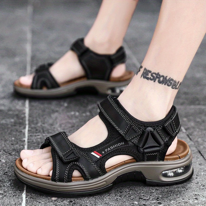 Kabelo™ | AirCushion Leather Sandals