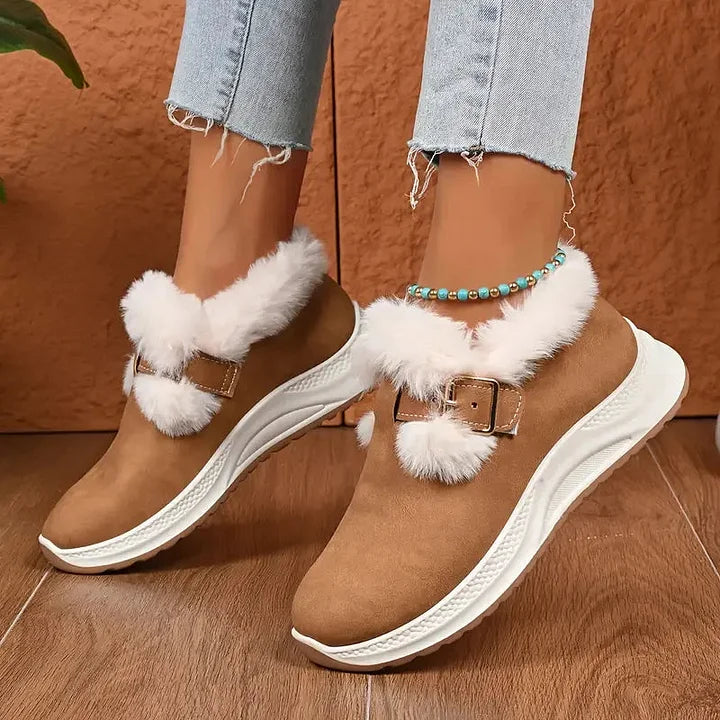 Domitilla - Waterproof Plush Winter Snow Boots