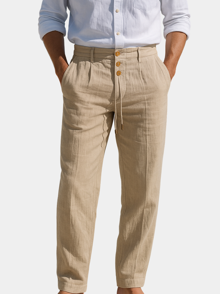 Matteo | Lightweight linen pants
