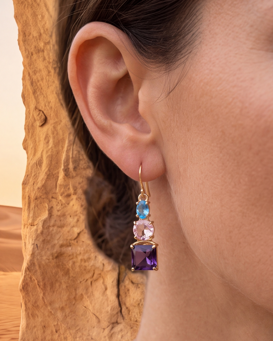 Lamia Statement Earrings