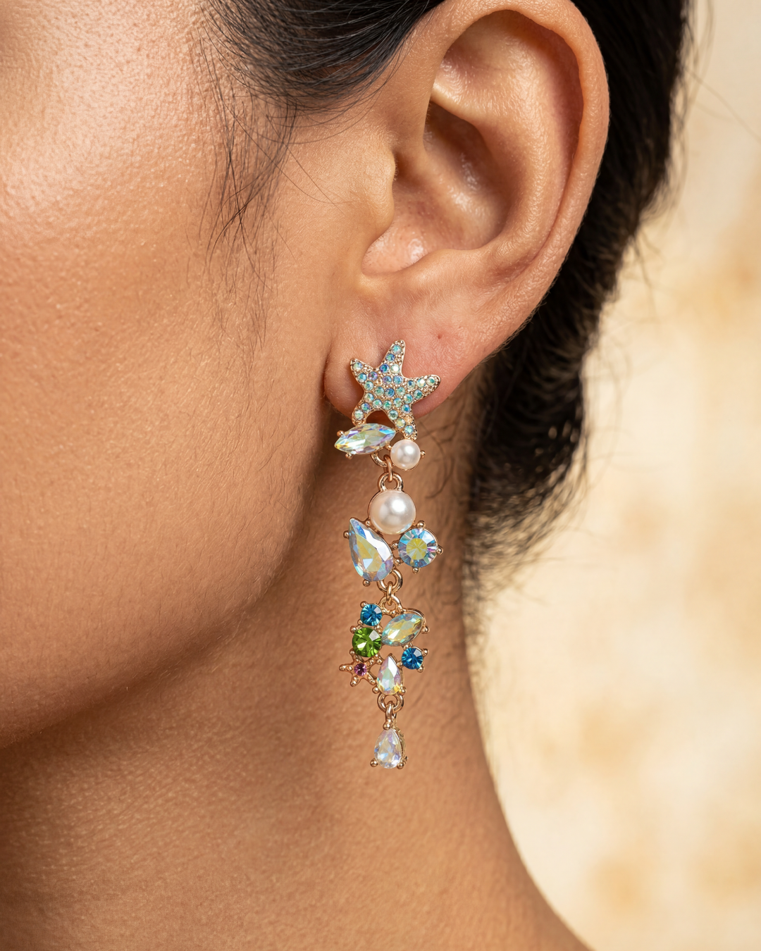 Mermaid-Inspired Earrings