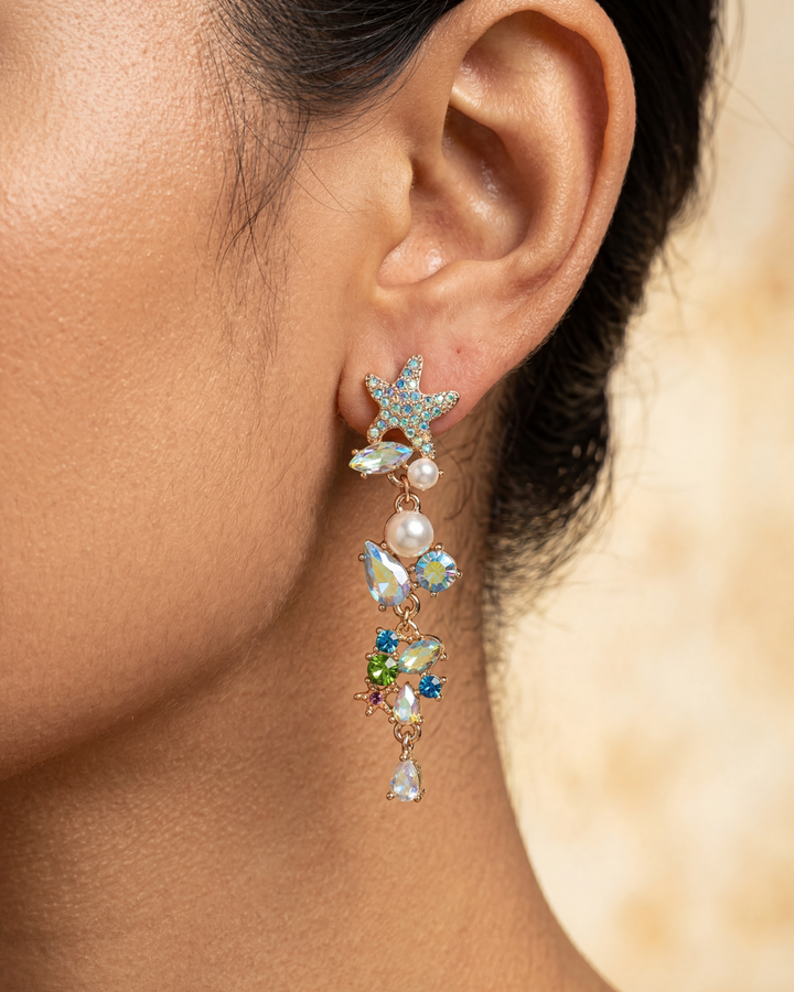 Mermaid-Inspired Earrings