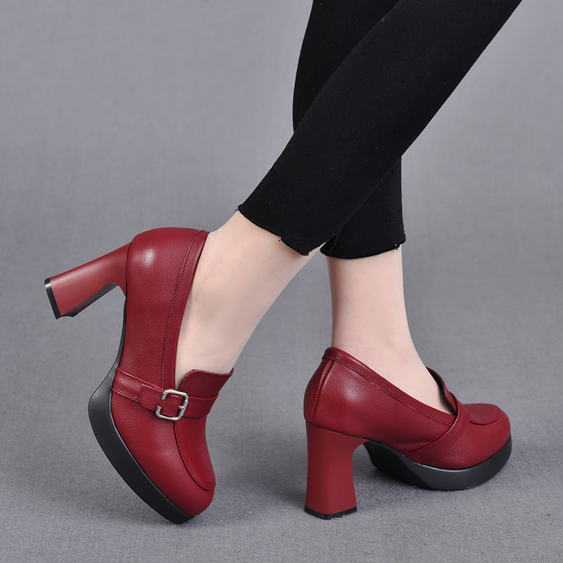Odette | Versatile Leather Heels