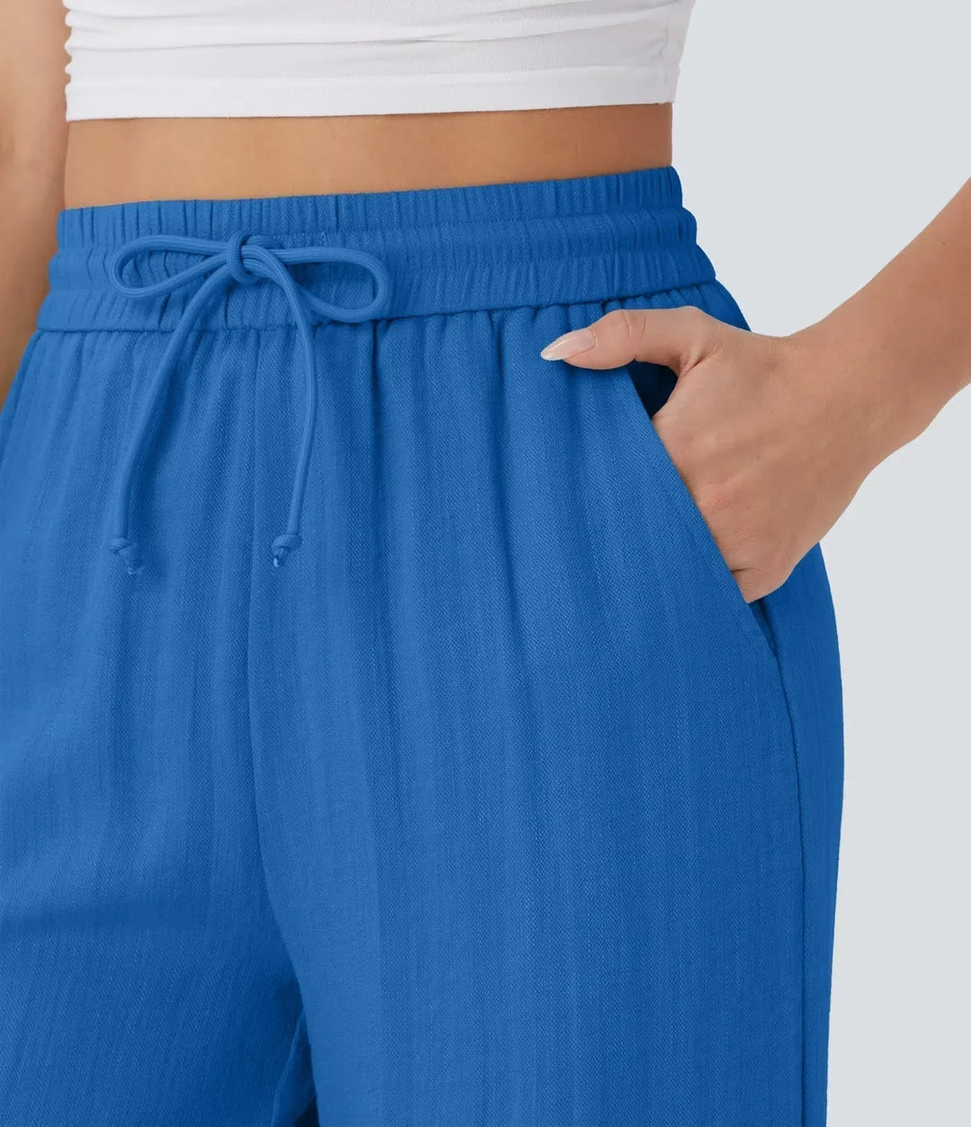Zafeiria - Elegant Linen Pants