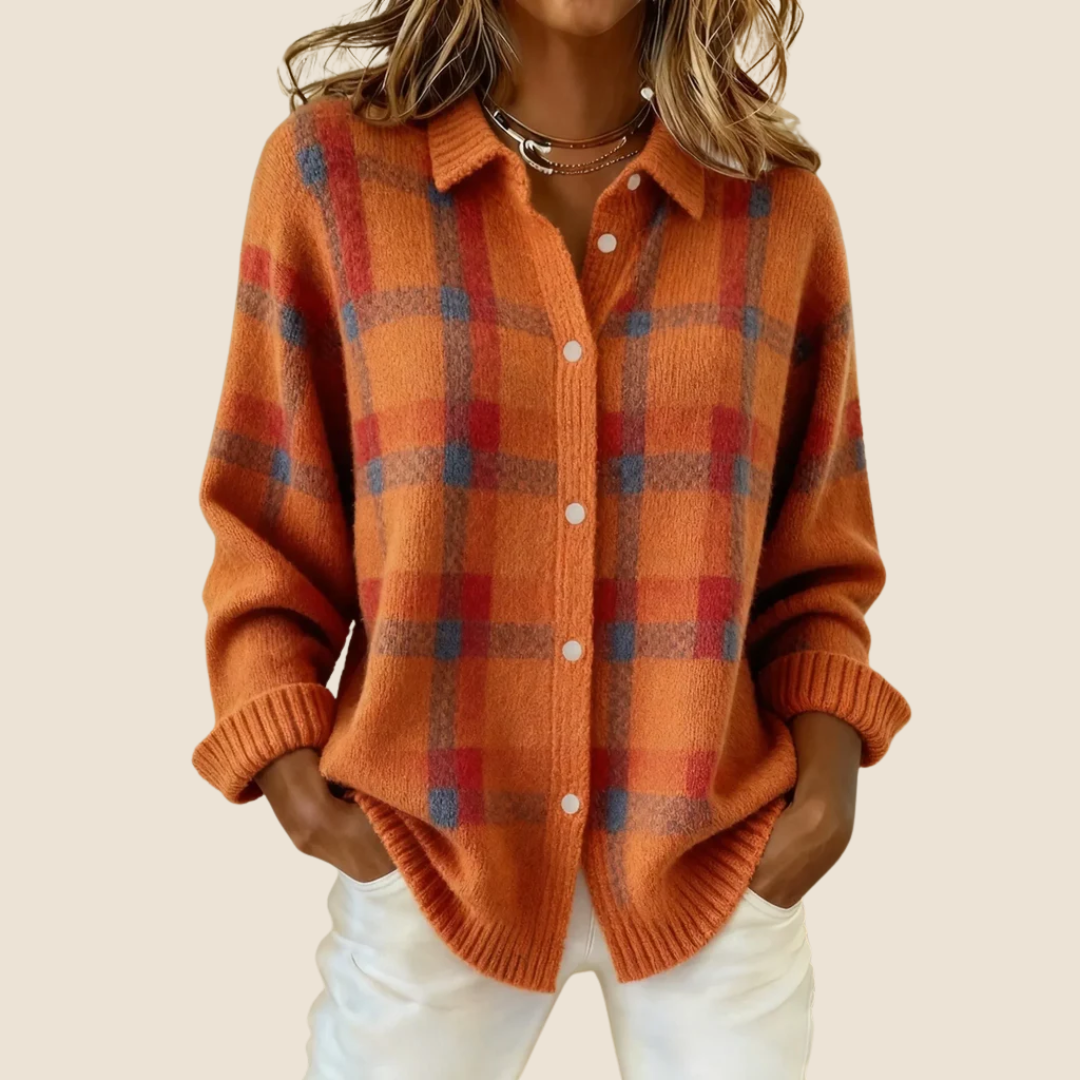 Zinhle™ | Plaid Cardigan