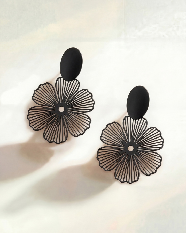 Fiore Non-Pierced Clip-On Earrings