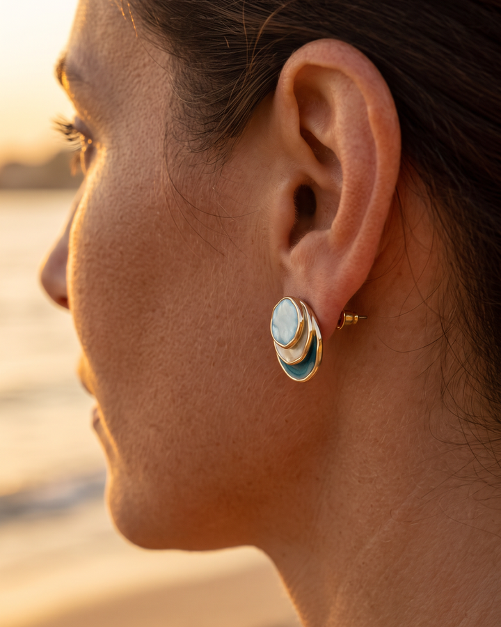 Ocean-Inspired Earrings