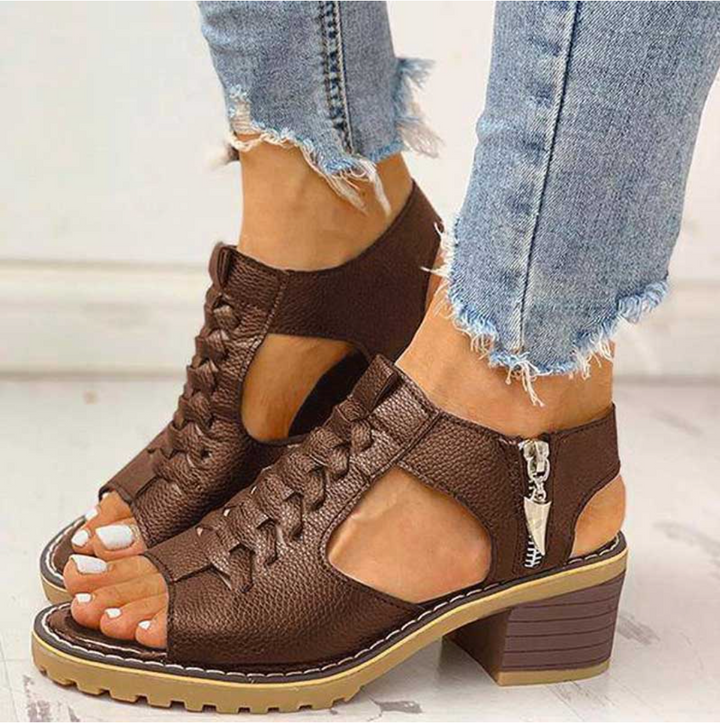 Ouida™ Elegant High Heeled Sandals