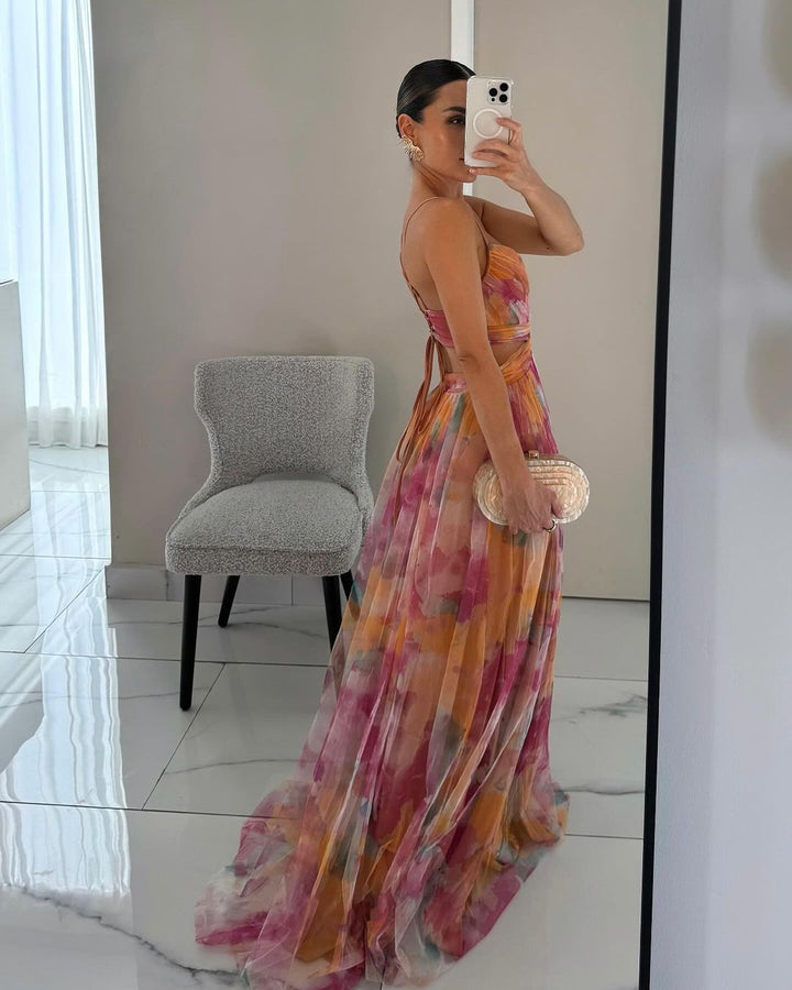 Elara - Floral Maxi Dress