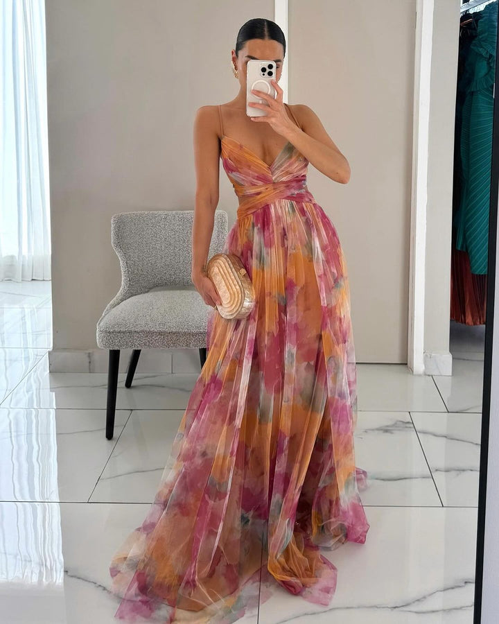 Elara - Floral Maxi Dress