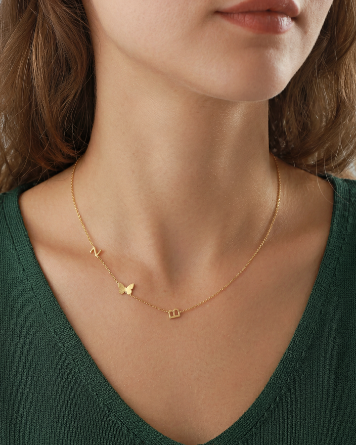 Calestia Necklace with Customizable Symbols