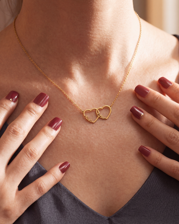 Aurore Necklace: Personalized Words of Choice