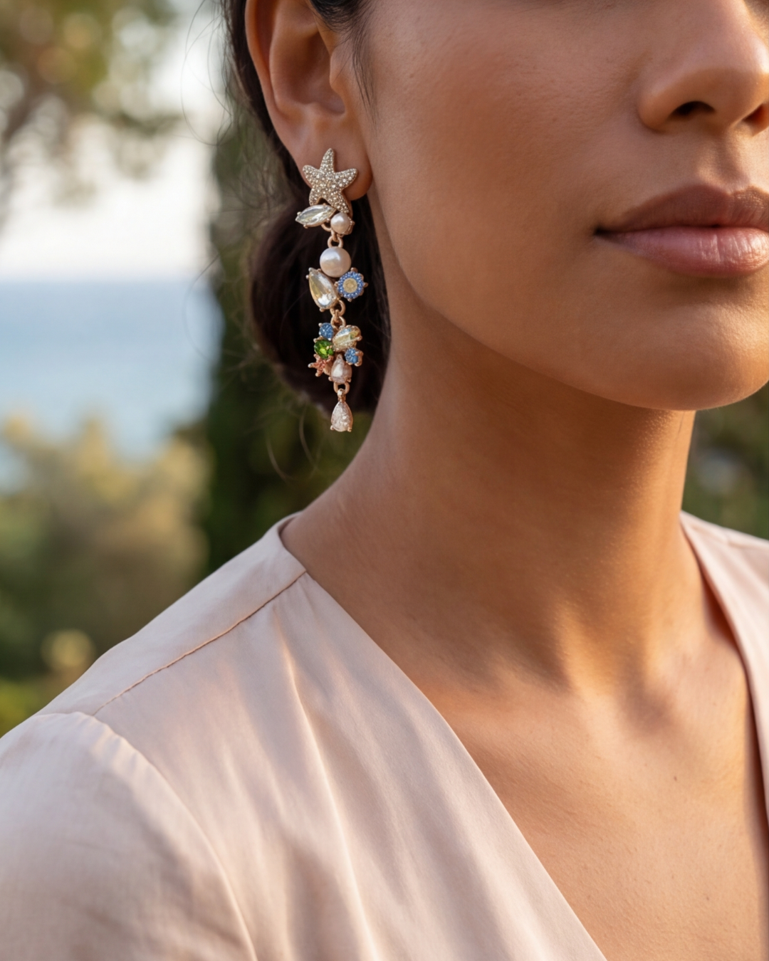 Mermaid-Inspired Earrings
