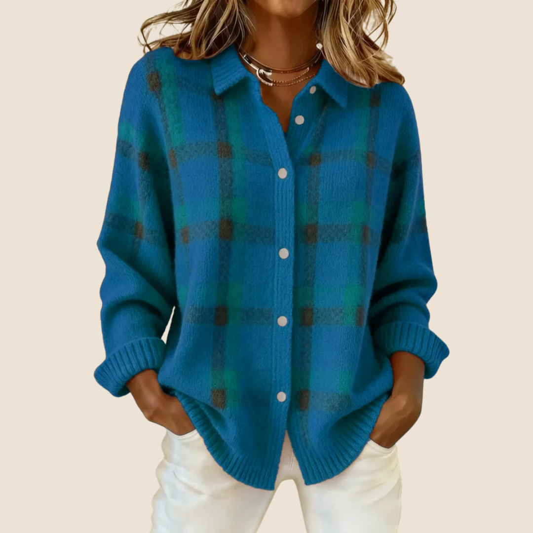 Zinhle™ | Plaid Cardigan