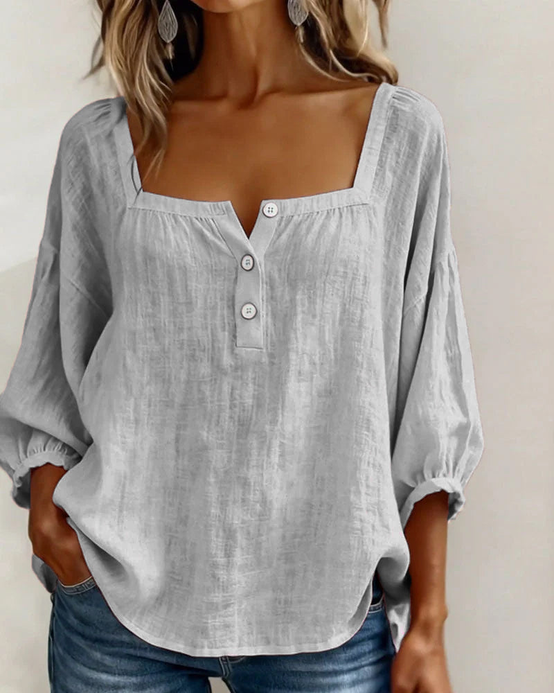 Zella | Elegant Blouse with Fluid Cut and Sophisticated Style