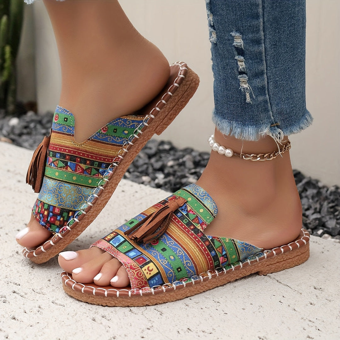 Rosaline | Bohemian Moccasins with Fringe and Handmade Comfort