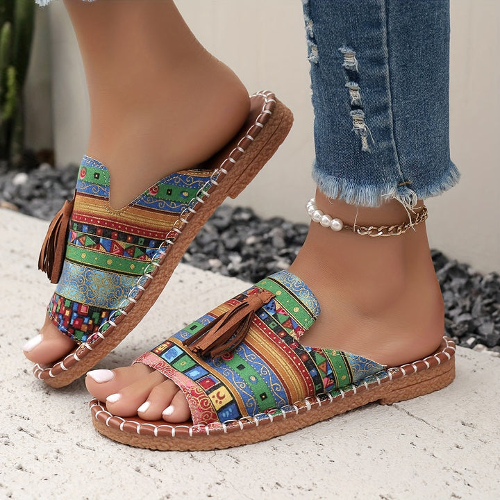 Rosaline | Bohemian Moccasins with Fringe and Handmade Comfort