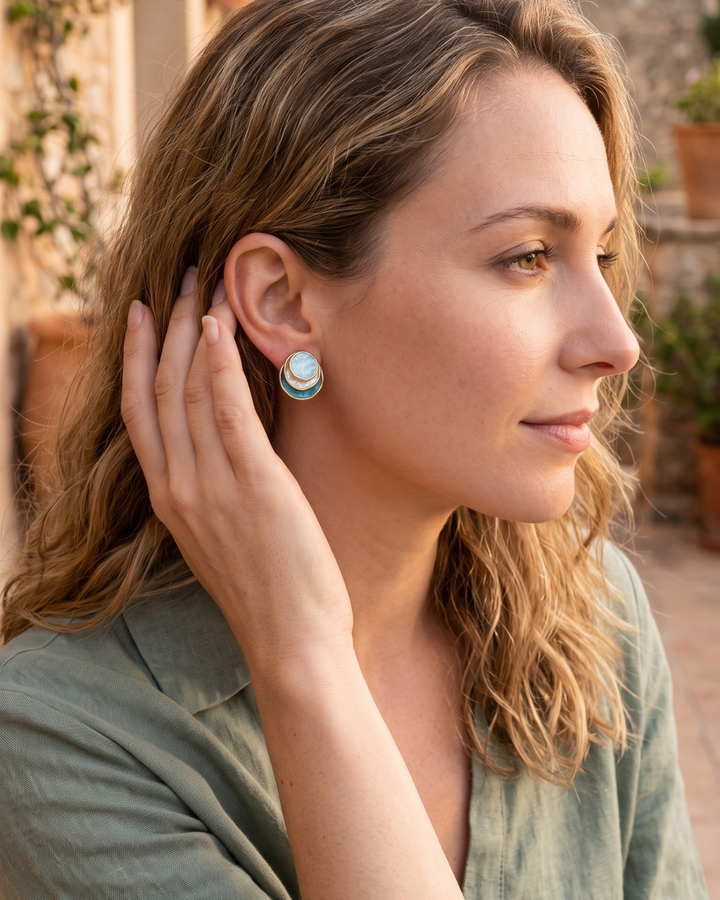 Ocean-Inspired Earrings