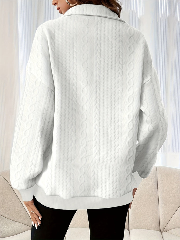 Keira | Cozy Zip-Collar Pullover
