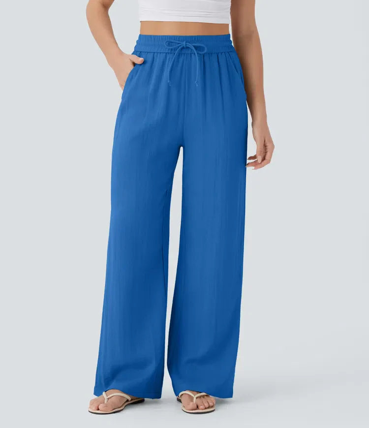 Zafeiria - Elegant Linen Pants