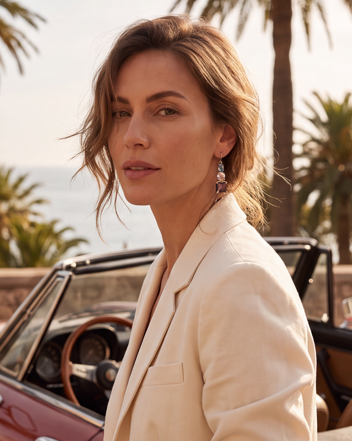Lamia Statement Earrings