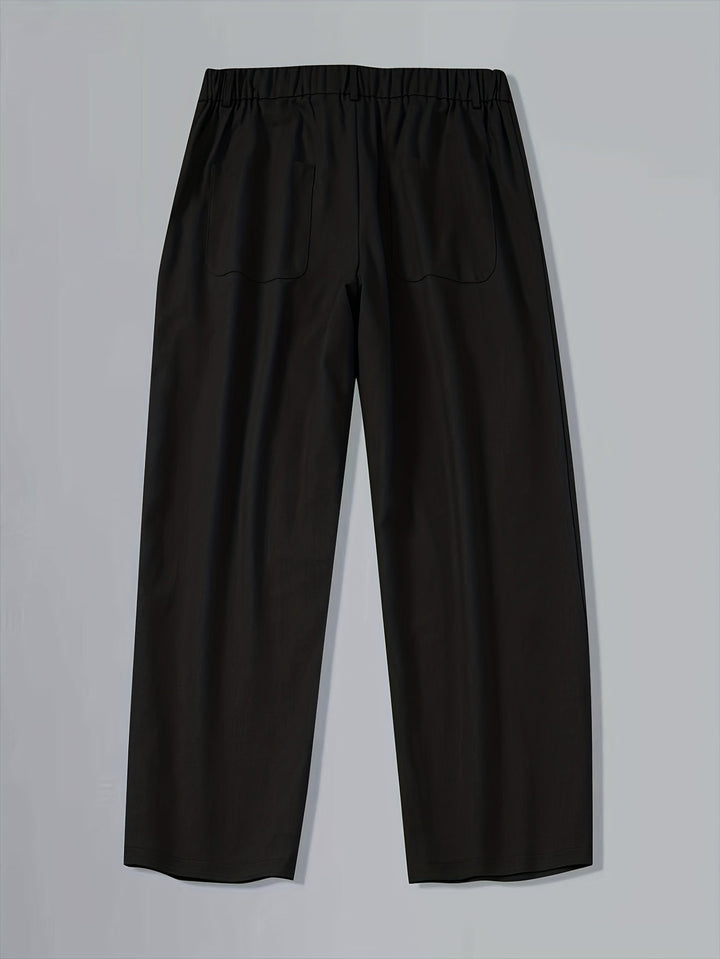 Vruxeth | Straight Leg Pants for Men with Relaxed Fit and Modern Style