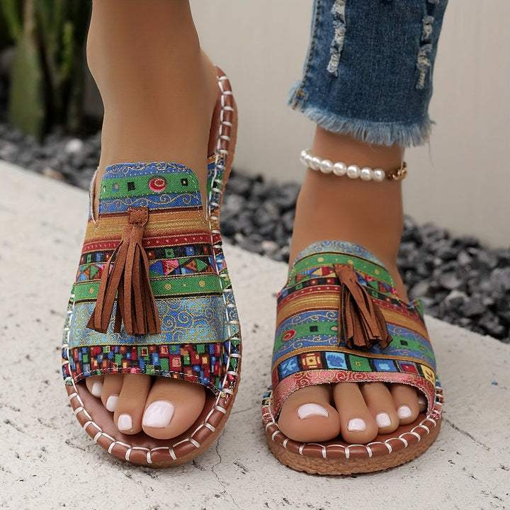 Rosaline | Bohemian Moccasins with Fringe and Handmade Comfort