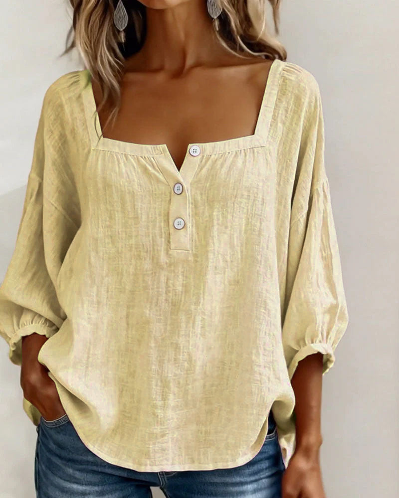 Zella | Elegant Blouse with Fluid Cut and Sophisticated Style
