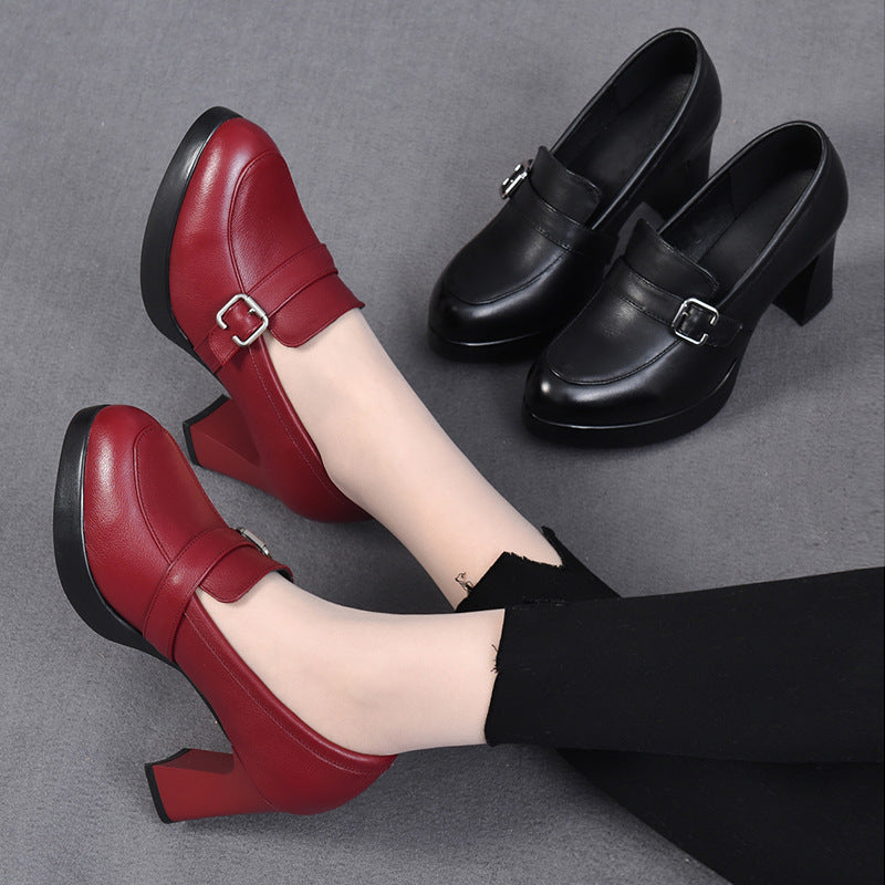 Odette | Versatile Leather Heels