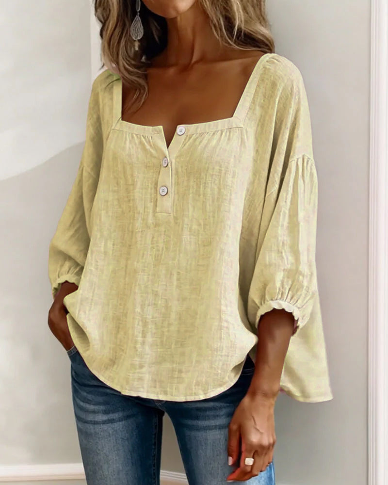 Zella | Elegant Blouse with Fluid Cut and Sophisticated Style