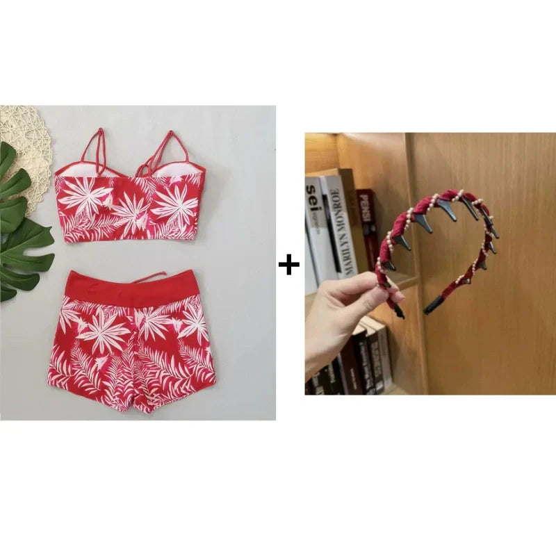 Reese | Women's Two-Piece Swimsuit with Print