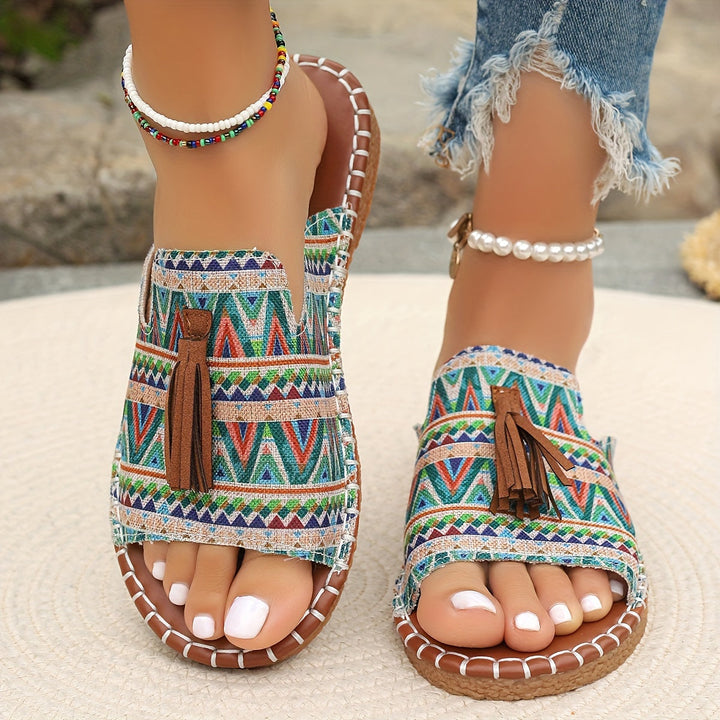 Rosaline | Bohemian Moccasins with Fringe and Handmade Comfort