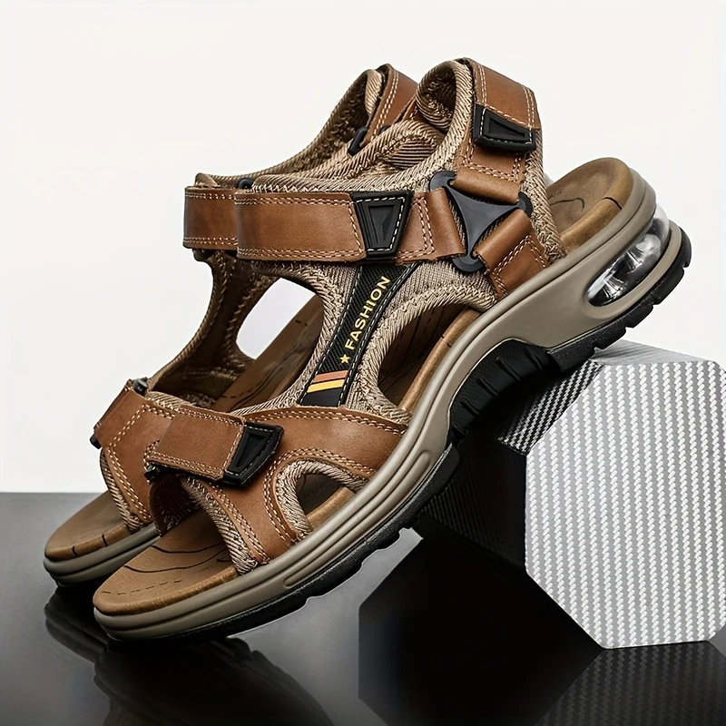 Kabelo™ | AirCushion Leather Sandals