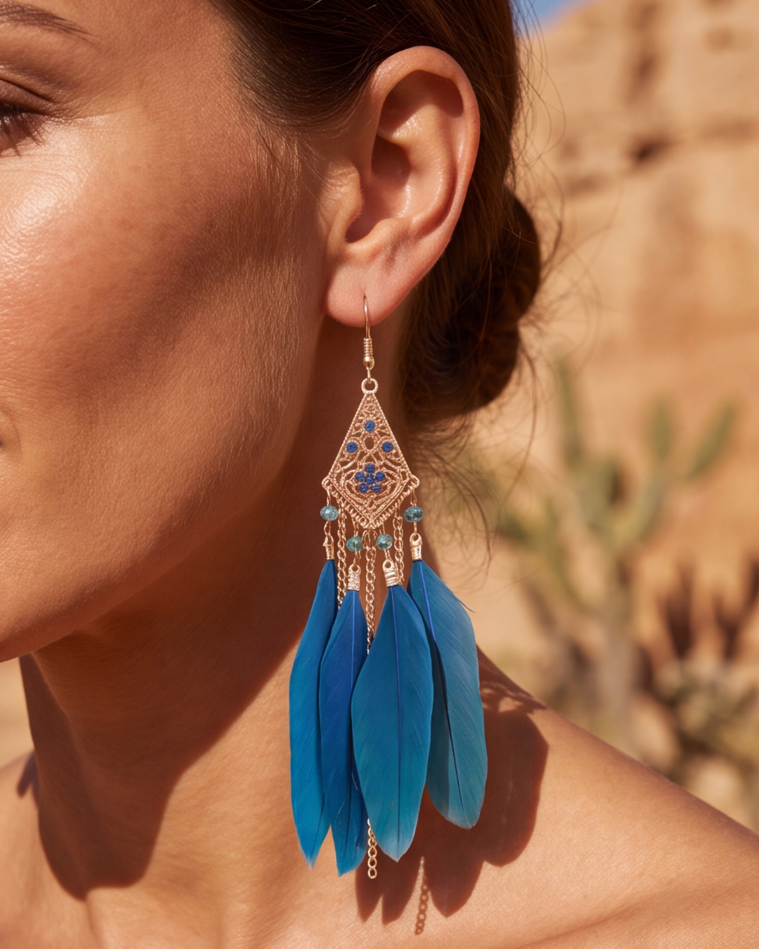 Zahra Statement Earrings