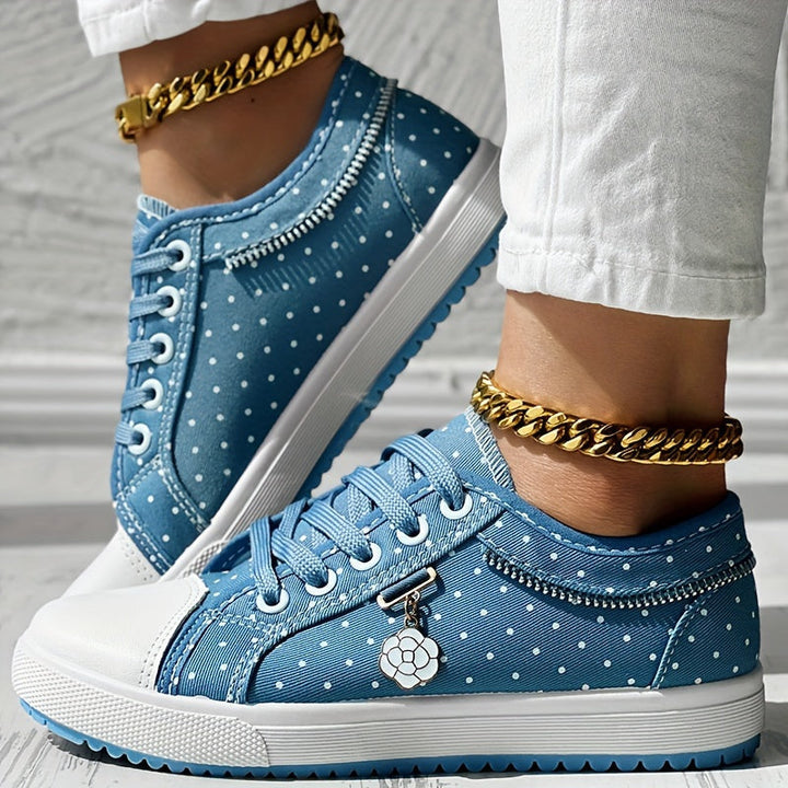 Victoria | Breathable Floral Sneakers with Lightweight Design and Maximum Comfort